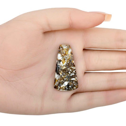 Wild Horse Jasper 39x20.5x4.4 mm Fancy Gemstone LS01155-15