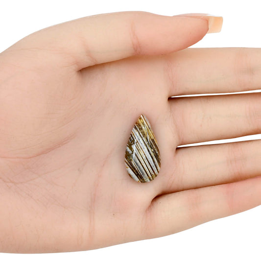 Stick Agate 26.6x13.91x5 mm Pear Gemstone LS01243-16