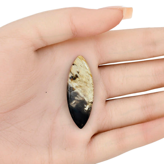 Root Plume Agate 40.6x15x3.5 mm Marquise Gemstone LS01435-18