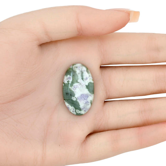 Peace Jade 29.3x17.7x5 mm Oval Gemstone LS01467-19