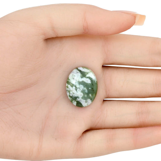 Peace Jade 23x18x5 mm Oval Gemstone LS01485-19