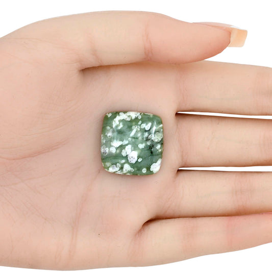 Peace Jade 22x21.7x6 mm Baguette Gemstone LS01510-19