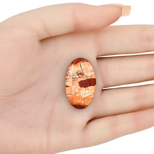 Snake Skin Jasper 30.8x18.5x5 mm Oval Gemstone LS01552-11