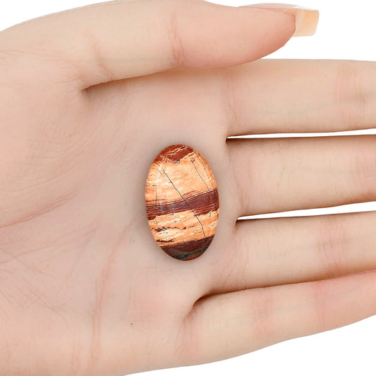 Snake Skin Jasper 27.8x17.5x5.5 mm Oval Gemstone LS01584-11