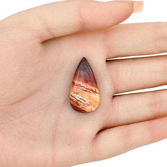 Snake Skin Jasper 29.85x16.5x6 mm Pear Gemstone LS01599-11