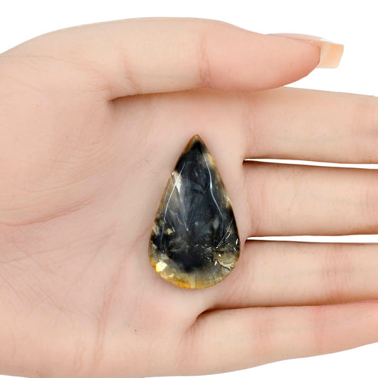 Bat Cave Jasper 38x22.72x6.3 mm Pear Gemstone LS01637-21