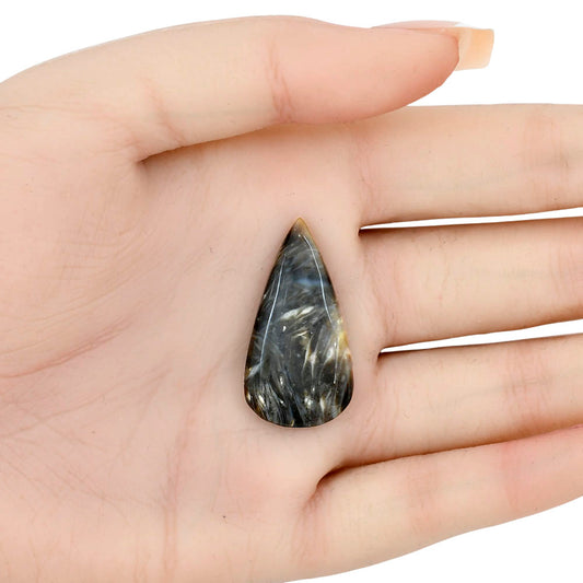 Bat Cave Jasper 32.8x17x4.4 mm Pear Gemstone LS01643-21