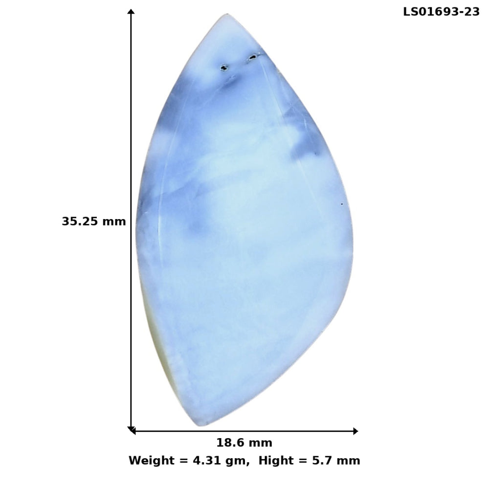 Owyhee Opal 35.25x18.6x5.7 mm Fancy Gemstone LS01693-23
