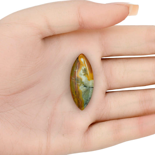 Rocky Butte Picture Jasper 33x14x6.2 mm Marquise Gemstone LS01789-25