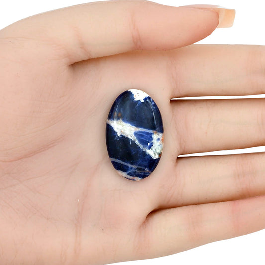Sodalite 31x19.5x5 mm Oval Gemstone LS01810-26