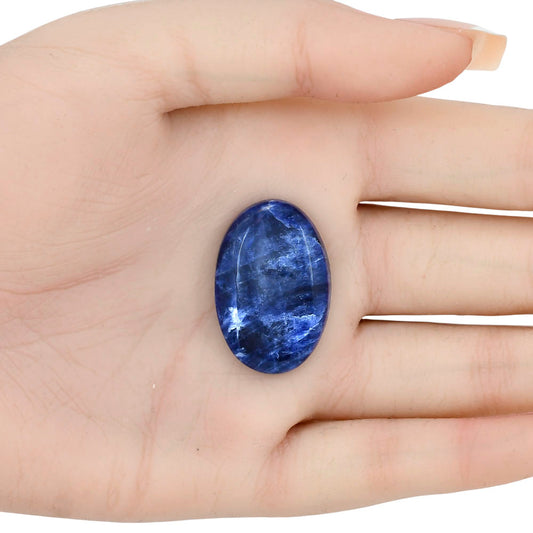 Sodalite 30x20x7 mm Oval Gemstone LS01828-26