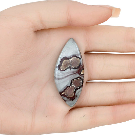 Coffee Bean Jasper 46x20.3x4.5 mm Marquise Gemstone LS01893-28