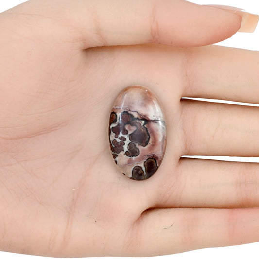 Coffee Bean Jasper 31.4x19.5x4.5 mm Oval Gemstone LS01904-28