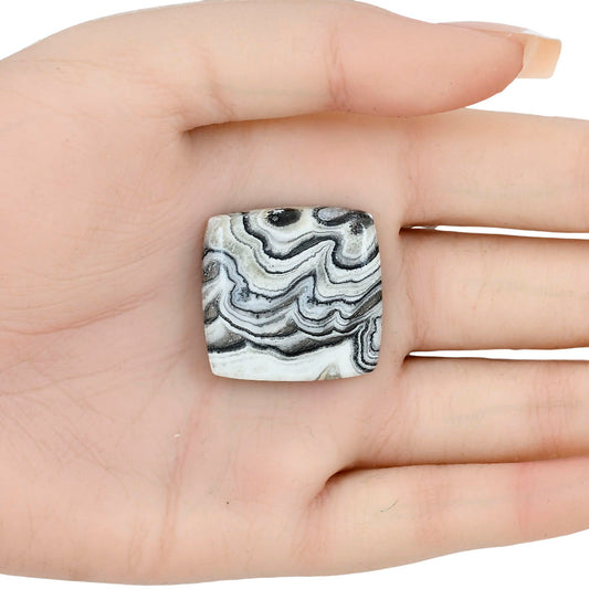 Crazy Lace Agate 27.4x26.5x6.3 mm Baguette Gemstone LS01929-29