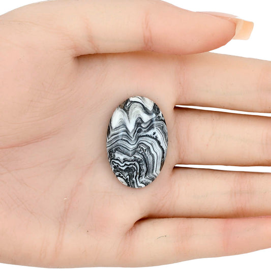 Crazy Lace Agate 30x20x5 mm Oval Gemstone LS01950-29