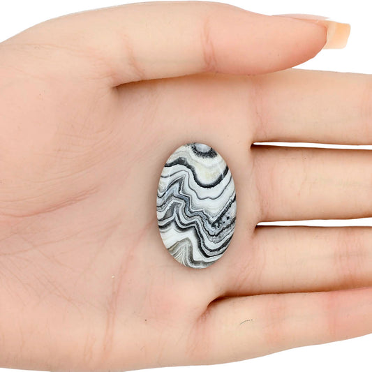 Crazy Lace Agate 30.55x19.3x5 mm Oval Gemstone LS01955-29