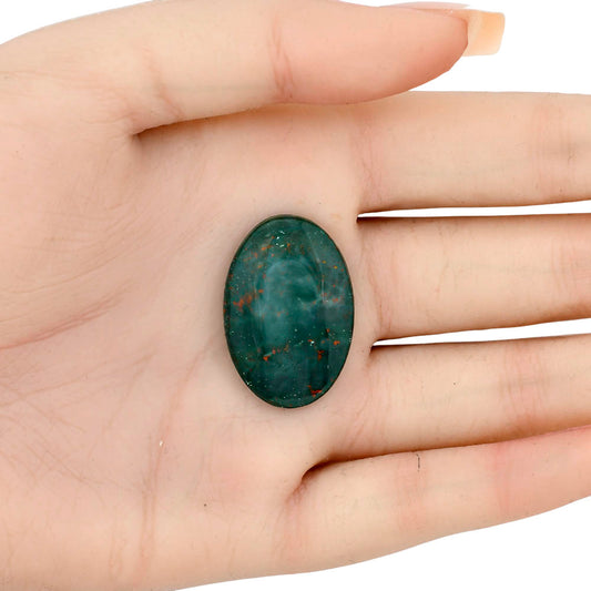 Blood Stone 29.3x20x5 mm Oval Gemstone LS02115-32