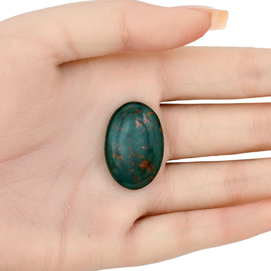 Blood Stone 29.2x19.7x6 mm Oval Gemstone LS02116-32