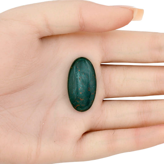 Blood Stone 30.1x16.2x5.5 mm Oval Gemstone LS02164-32