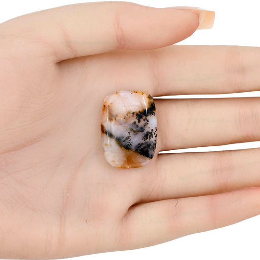 Robinson Ranch Plume Agate 27.7x20x4 mm Fancy Gemstone LS02213-33