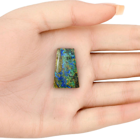 Azurite Chrysocolla 26.02x17.2x5.3 mm Fancy Gemstone LS02433-37