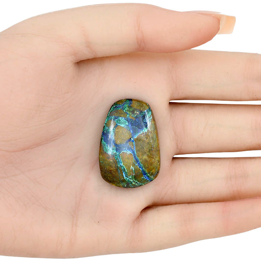 Azurite Chrysocolla 31.85x21.91x6.5 mm Fancy Gemstone LS02458-37
