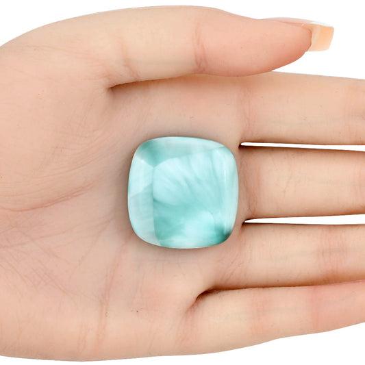 Hemimorphite 28x28x8 mm Baguette Gemstone LS02465-38