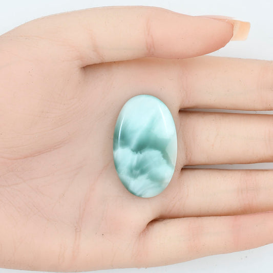 Hemimorphite 35x21.75x6 mm Oval Gemstone LS02487-38