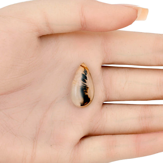 Montana Agate 23.55x12.65x4.2 mm Pear Gemstone LS02632-40