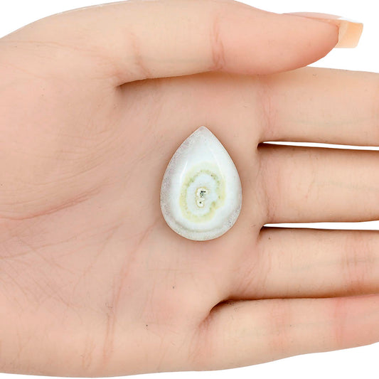 Solar Quartz Eye 27x19x6.2 mm Pear Gemstone LS02676-41