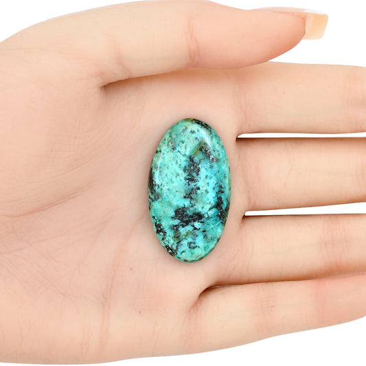 Tibetan Turquoise 36x20.85x5 mm Oval Gemstone LS02753-43