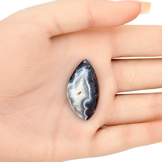 Laguna Lace Agate 33.7x17.85x4.5 mm Fancy Gemstone LS02834-45