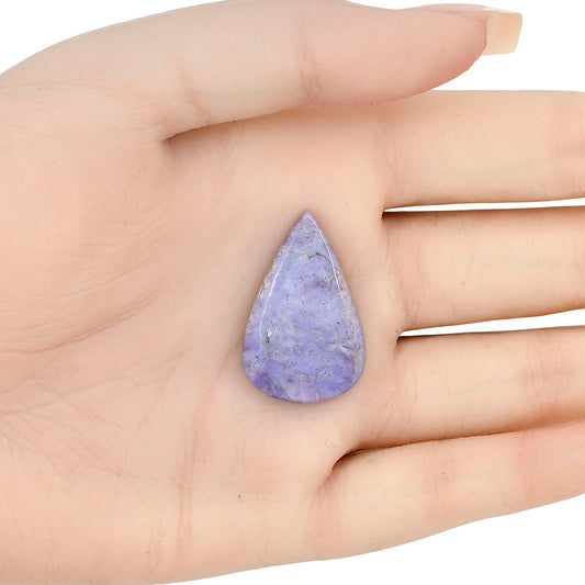 Lavender Jade 30.45x19.4x5 mm Pear Gemstone LS02869-46