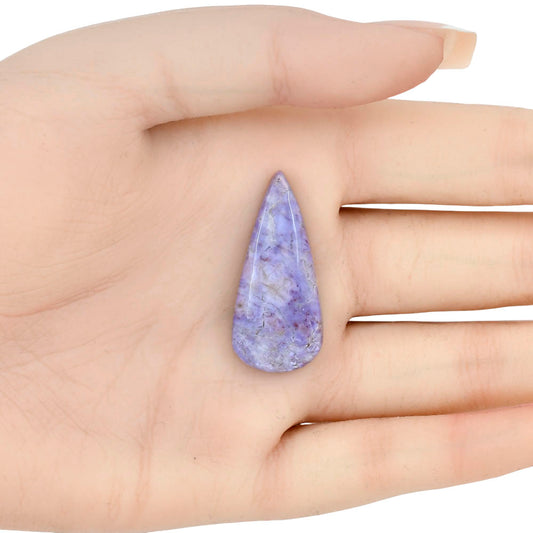 Lavender Jade 34.55x15.7x5.5 mm Pear Gemstone LS02870-46
