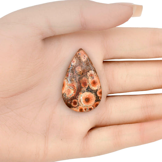 Poppy Jasper 35.6x22.25x4.8 mm Pear Gemstone LS02992-49