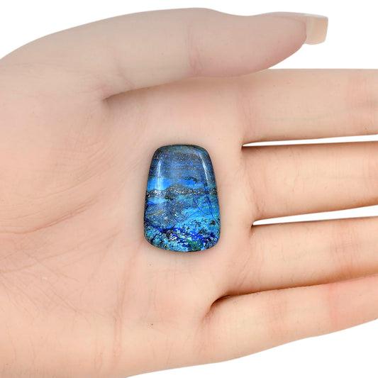 Azurite 26.8x19.2x5 mm Fancy Gemstone LS03156-52