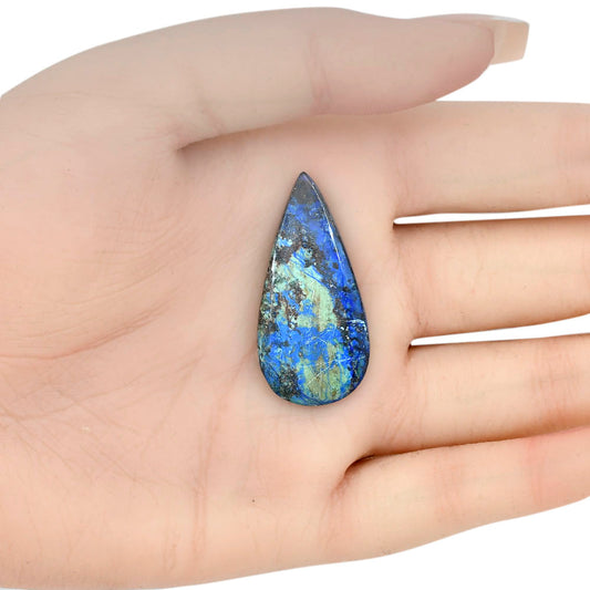 Azurite 37.2x18x4 mm Pear Gemstone LS03158-52