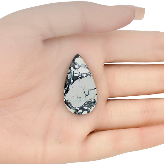 Maligano Jasper 33.52x18.55x5.5 mm Pear Gemstone LS03165-53