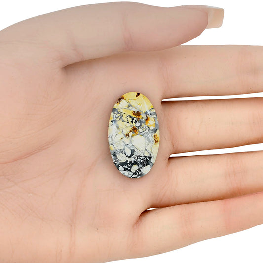 Maligano Jasper 29.74x17.85x5.1 mm Oval Gemstone LS03186-53