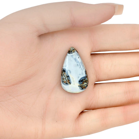 Maligano Jasper 30.45x18x5.5 mm Pear Gemstone LS03198-53