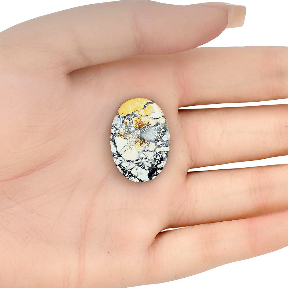 Maligano Jasper 26.15x18.63x5.3 mm Oval Gemstone LS03205-53