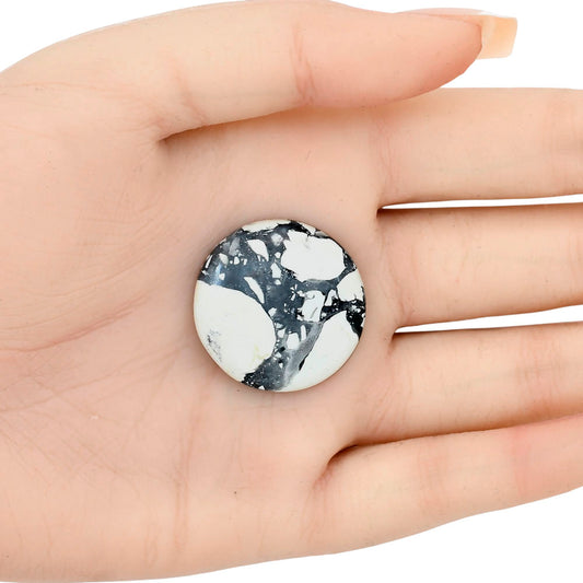 Maligano Jasper 27.02x27.02x5.3 mm Round Gemstone LS03215-53