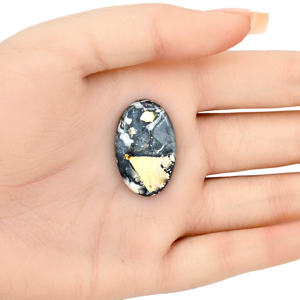 Maligano Jasper 29.56x18.8x4.8 mm Oval Gemstone LS03219-53