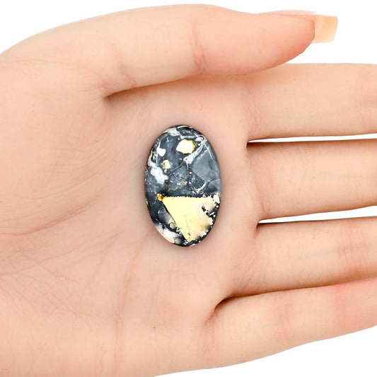 Maligano Jasper 29.56x18.8x4.8 mm Oval Gemstone LS03219-53
