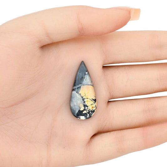 Maligano Jasper 32.55x15x5.1 mm Pear Gemstone LS03237-53