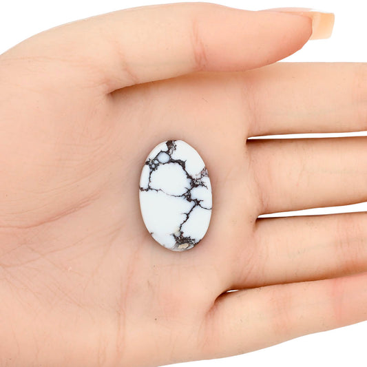 Wild Horse Jasper 27.72x17.95x4.3 mm Oval Gemstone LS03249-15