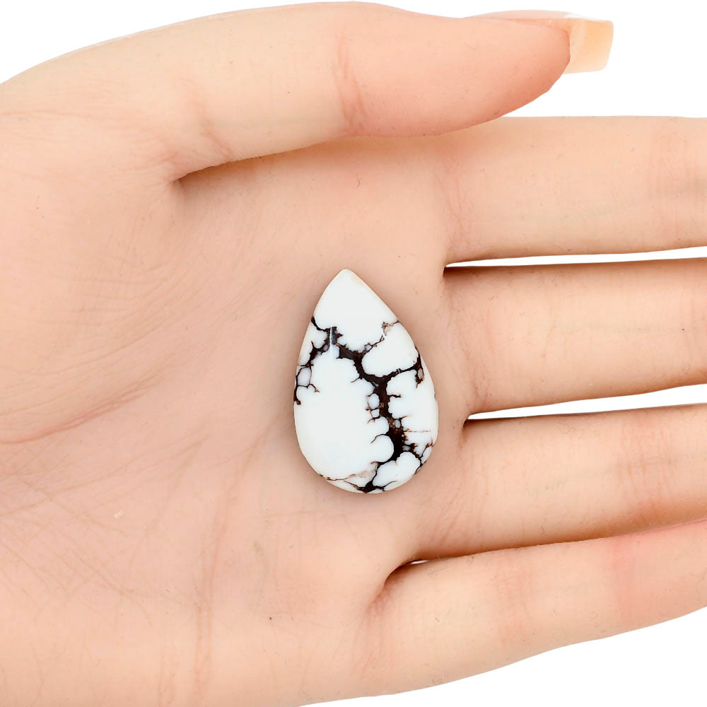 Wild Horse Jasper 28.78x18.2x6.1 mm Pear Gemstone LS03284-15