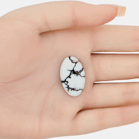 Wild Horse Jasper 26.4x16.23x5.4 mm Oval Gemstone LS03289-15