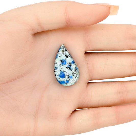 K2 Blue - Azurite In Quartz 27.93x16x4.7 mm Fancy Gemstone LS03456-57