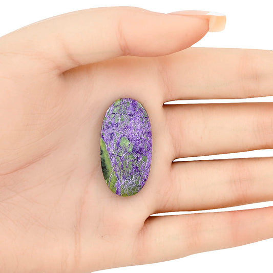 Purpurite 33.4x17.45x4.5 mm Oval Gemstone LS03554-60